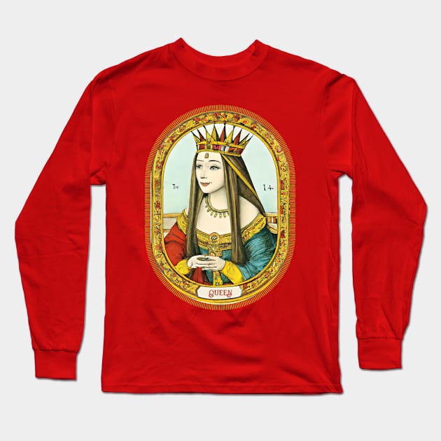 Queen, long live the Queen! Long Sleeve T-Shirt by JoeBiff